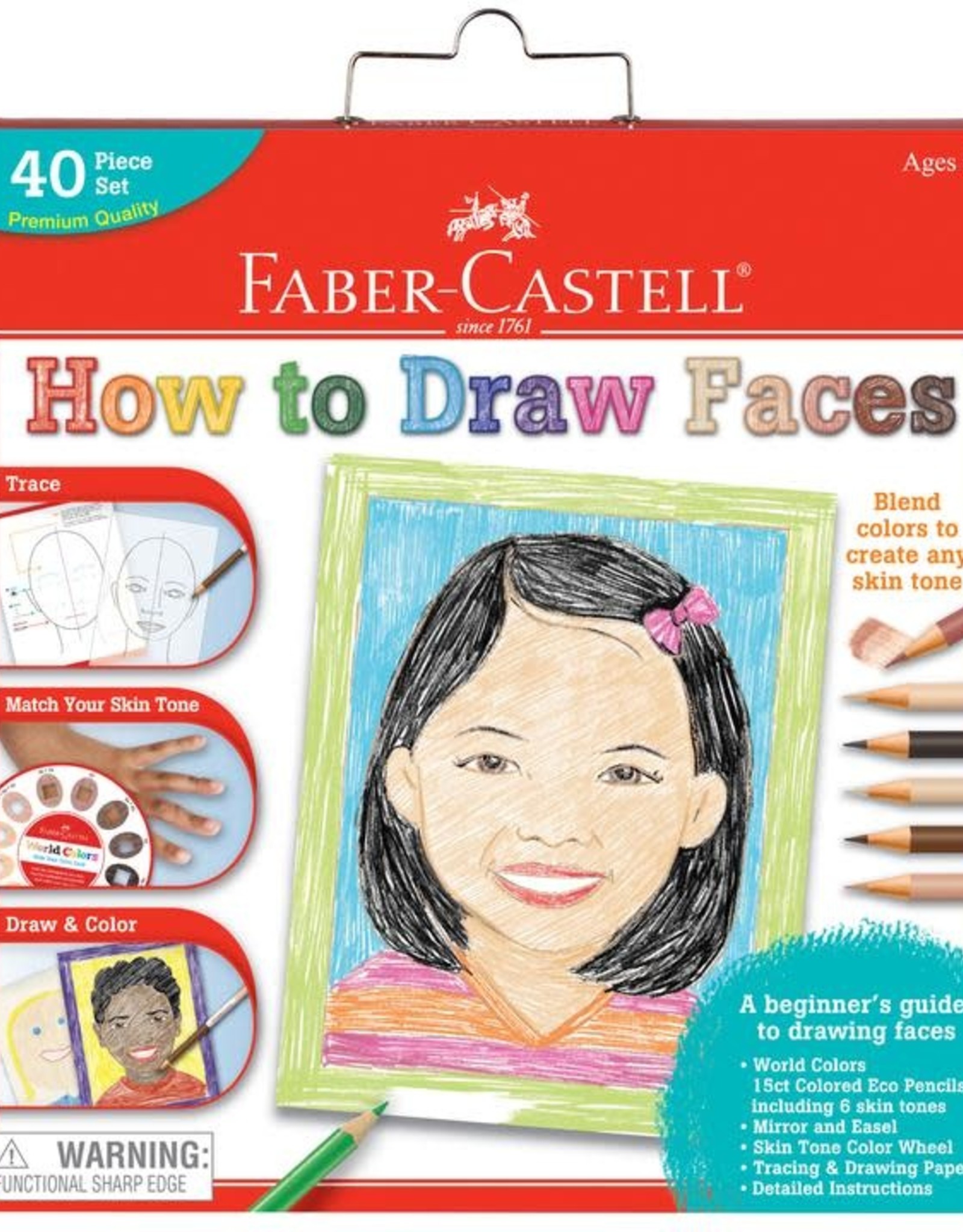 Faber-Castell World Colors - How to Draw Faces