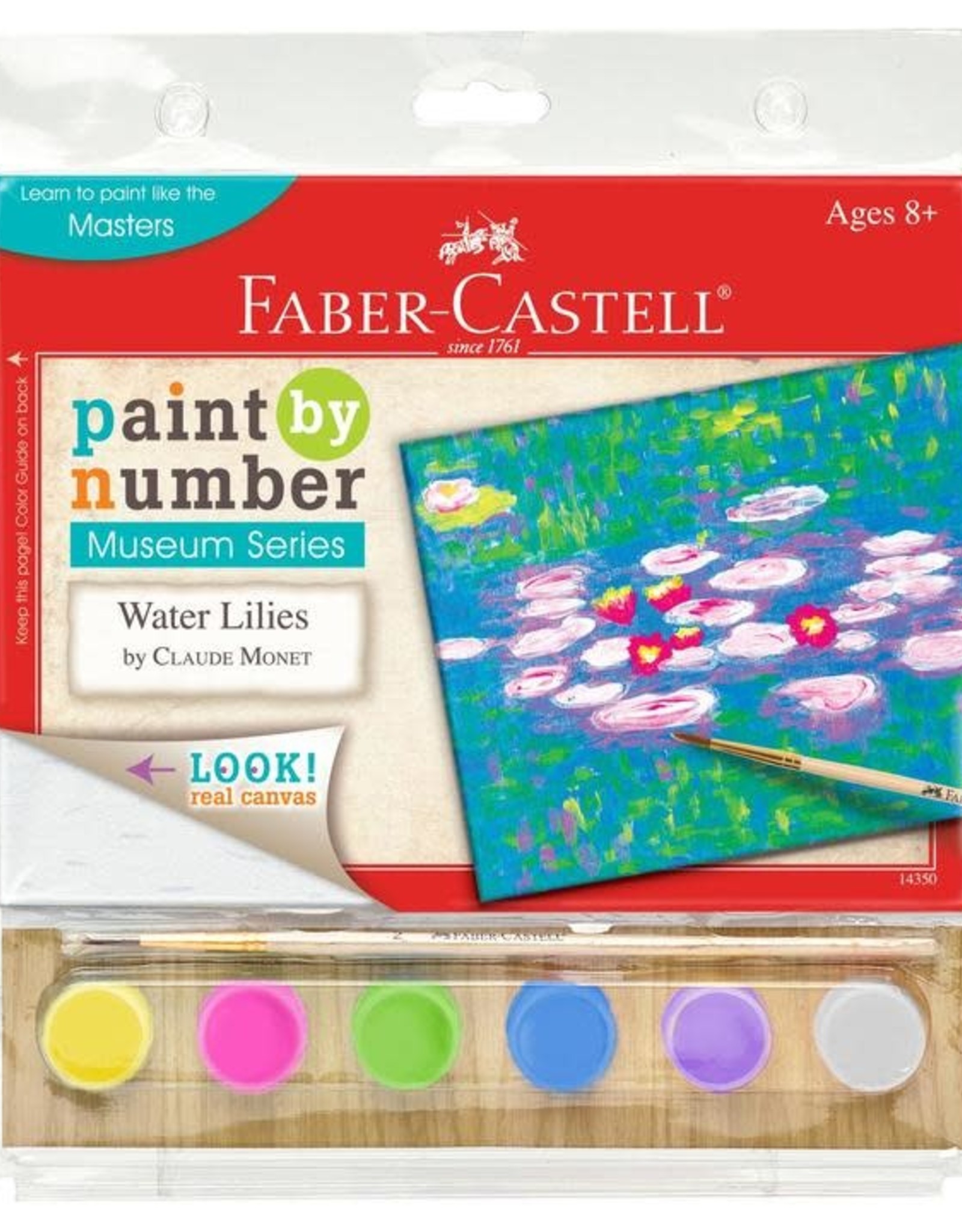 Faber-Castell Paint By Number Museum Series-Water Lillies
