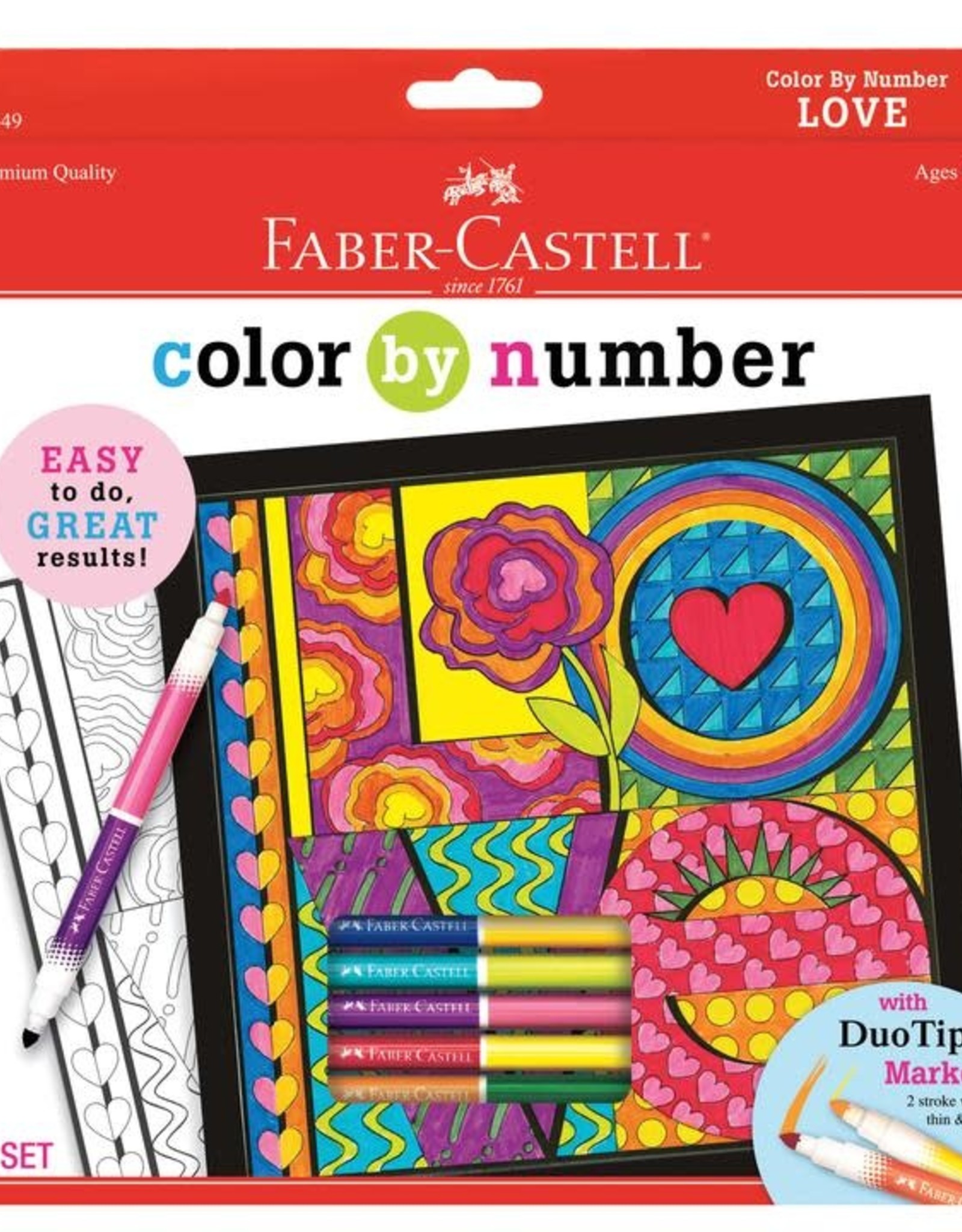Faber-Castell Color By Number LOVE