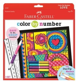 Faber-Castell Color By Number LOVE