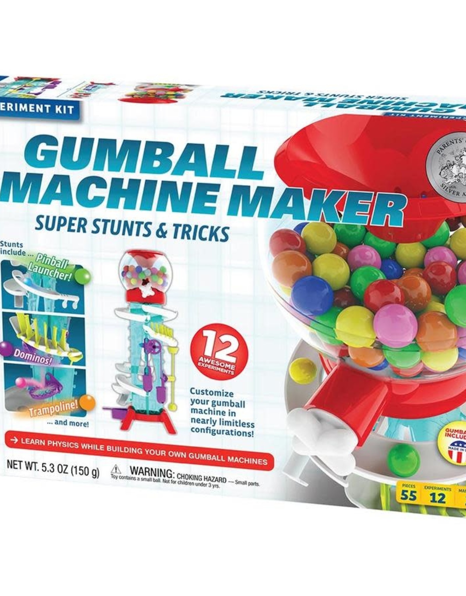 Thames & Kosmos Gumball Machine Maker Super Stunts and Tricks