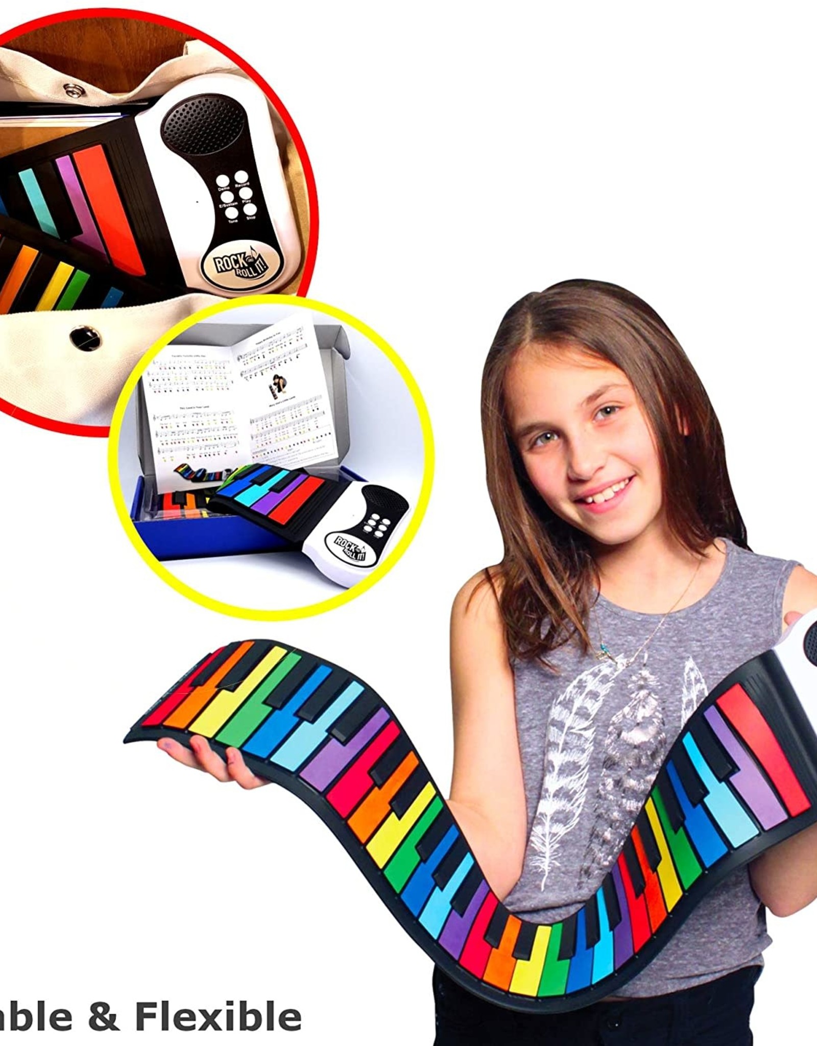 Mukikim Rock and Roll it Rainbow Piano