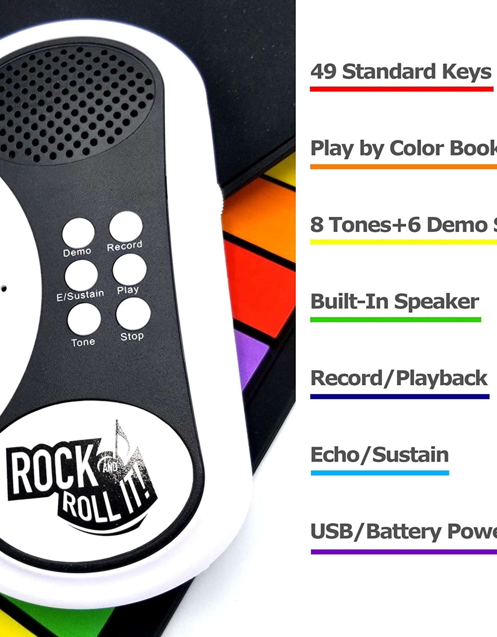 Mukikim Rock and Roll it Rainbow Piano