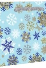 Gift Wrap: Snowflake Bag, 10x4x8