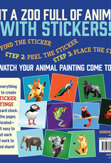 Workman Publishing Paint by Sticker Kids: Zoo Animals