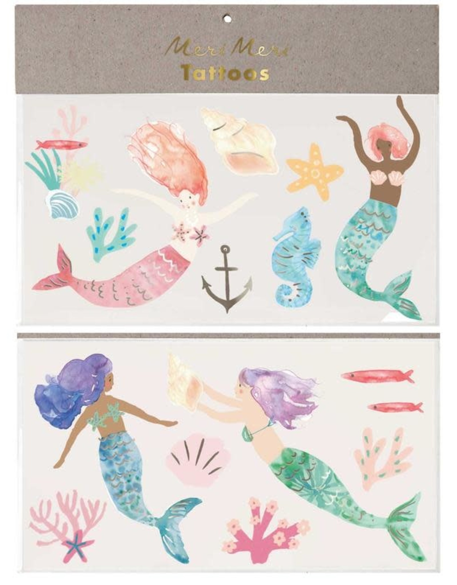 Meri Meri Tattoo: Mermaid LG