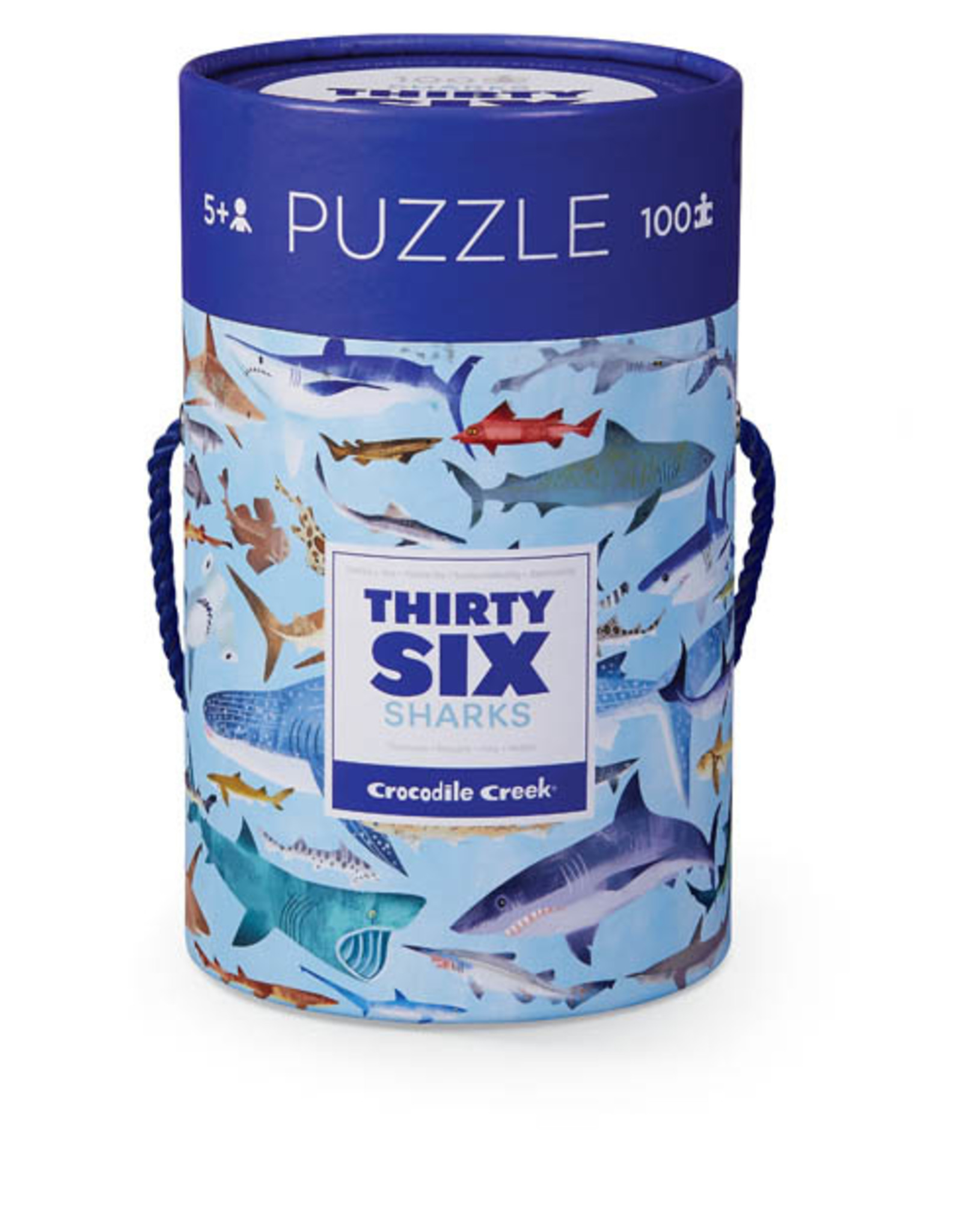 Crocodile Creek 100pc Puzzle: 36 Sharks
