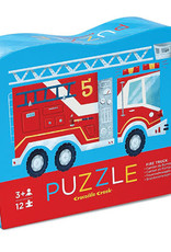 Crocodile Creek 12pc Mini Puzzle: Fire Truck