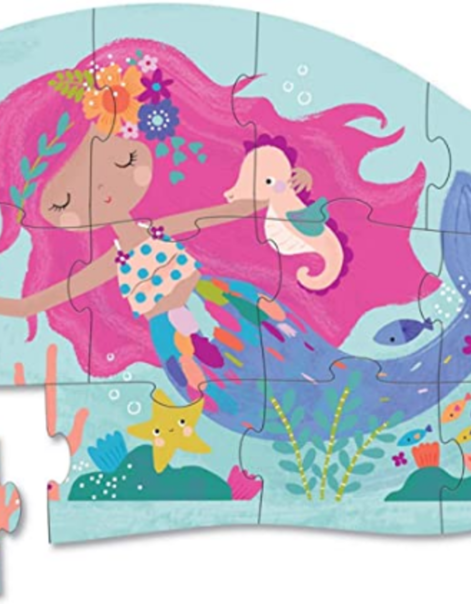 Crocodile Creek 12pc Mini Puzzle: Mermaid Dreams