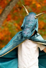 Creative Education Starry Night Dragon, Teal/Gold, Size 5-6