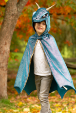 Creative Education Starry Night Dragon, Teal/Gold, Size 5-6