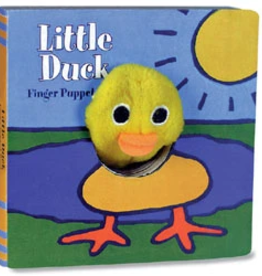 Chronicle Books LITTLE DUCK: FINGER PUPPET BOOK BB