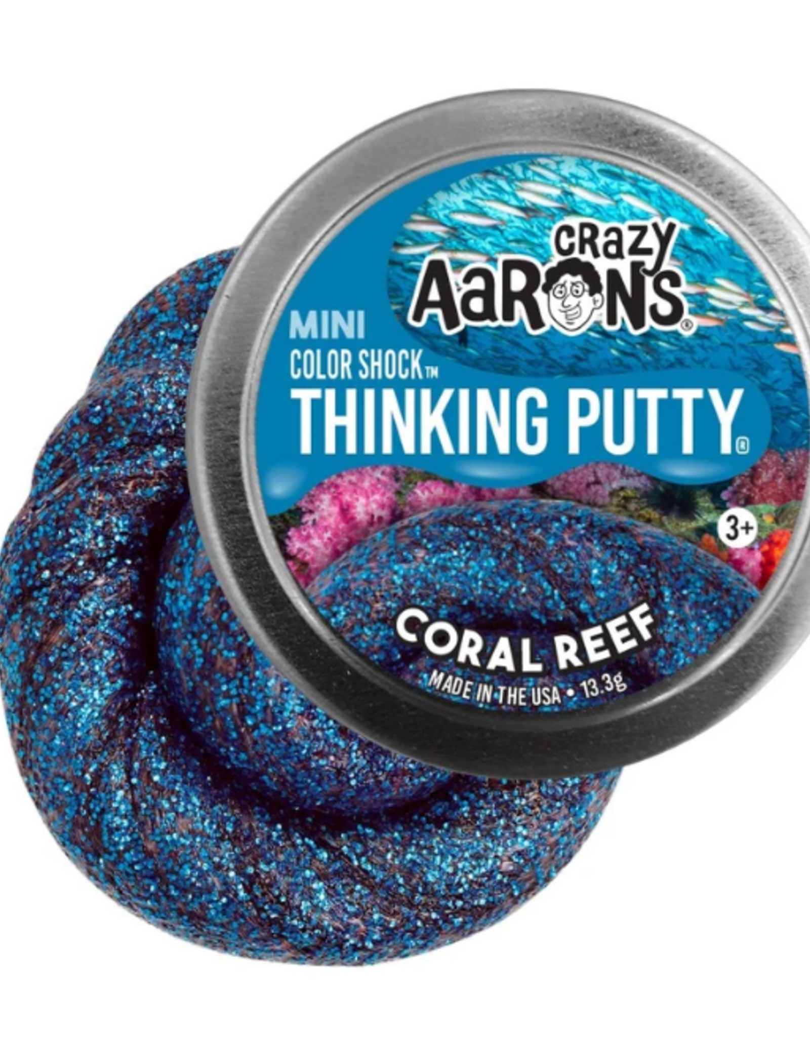 Crazy Aaron's Putty World Mini Tin 2": Coral Reef