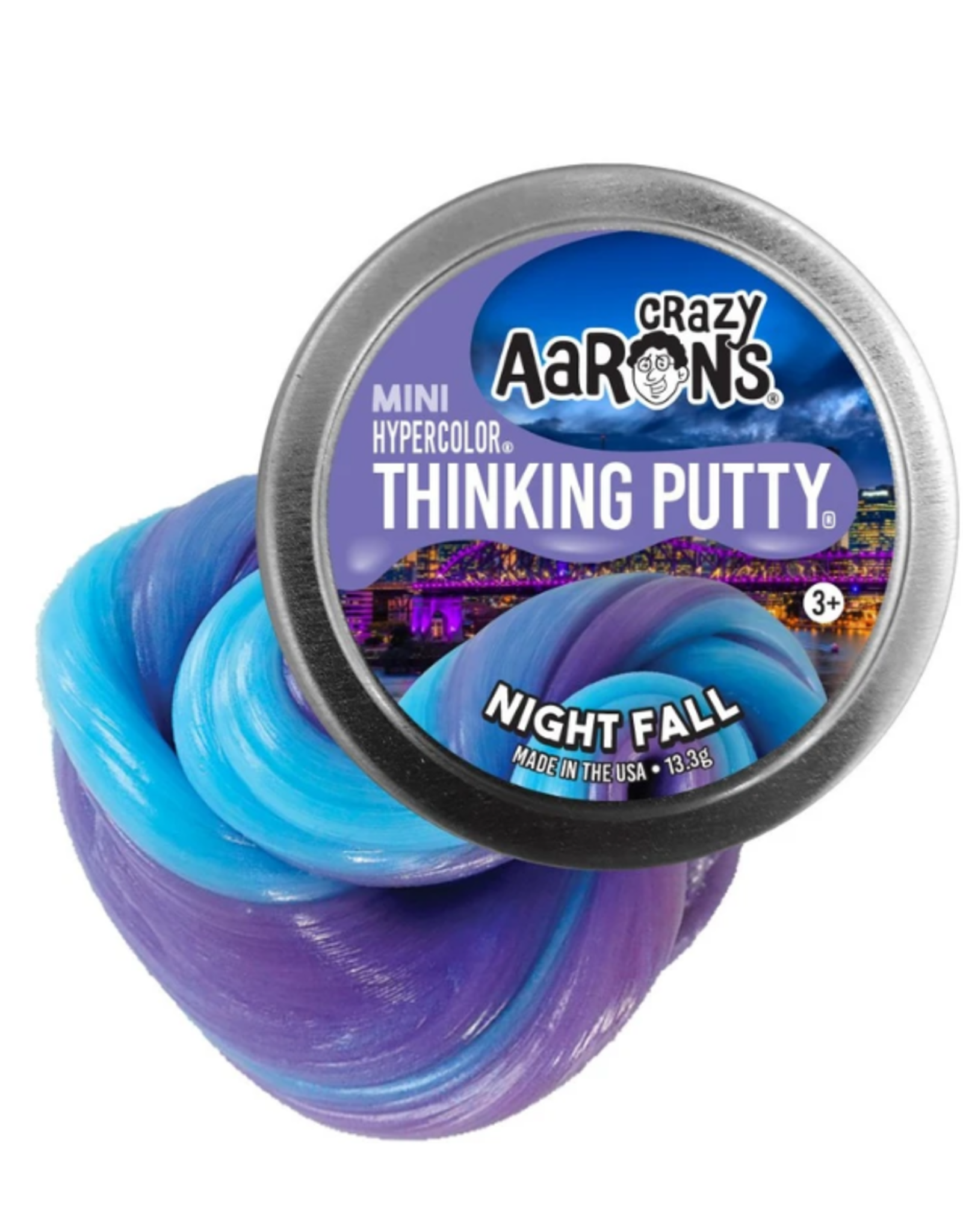 Crazy Aaron's Putty World Mini Tin 2": Night Fall