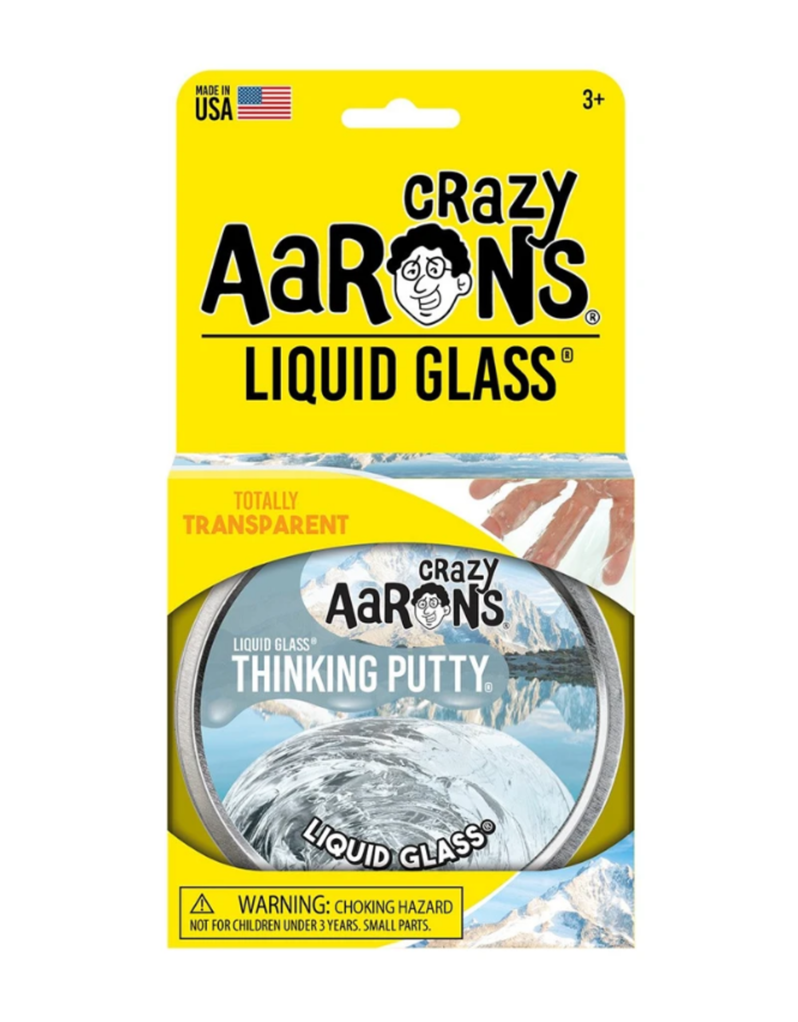 Crazy Aaron's Putty World Full Size Tin 4": Liquid Glass