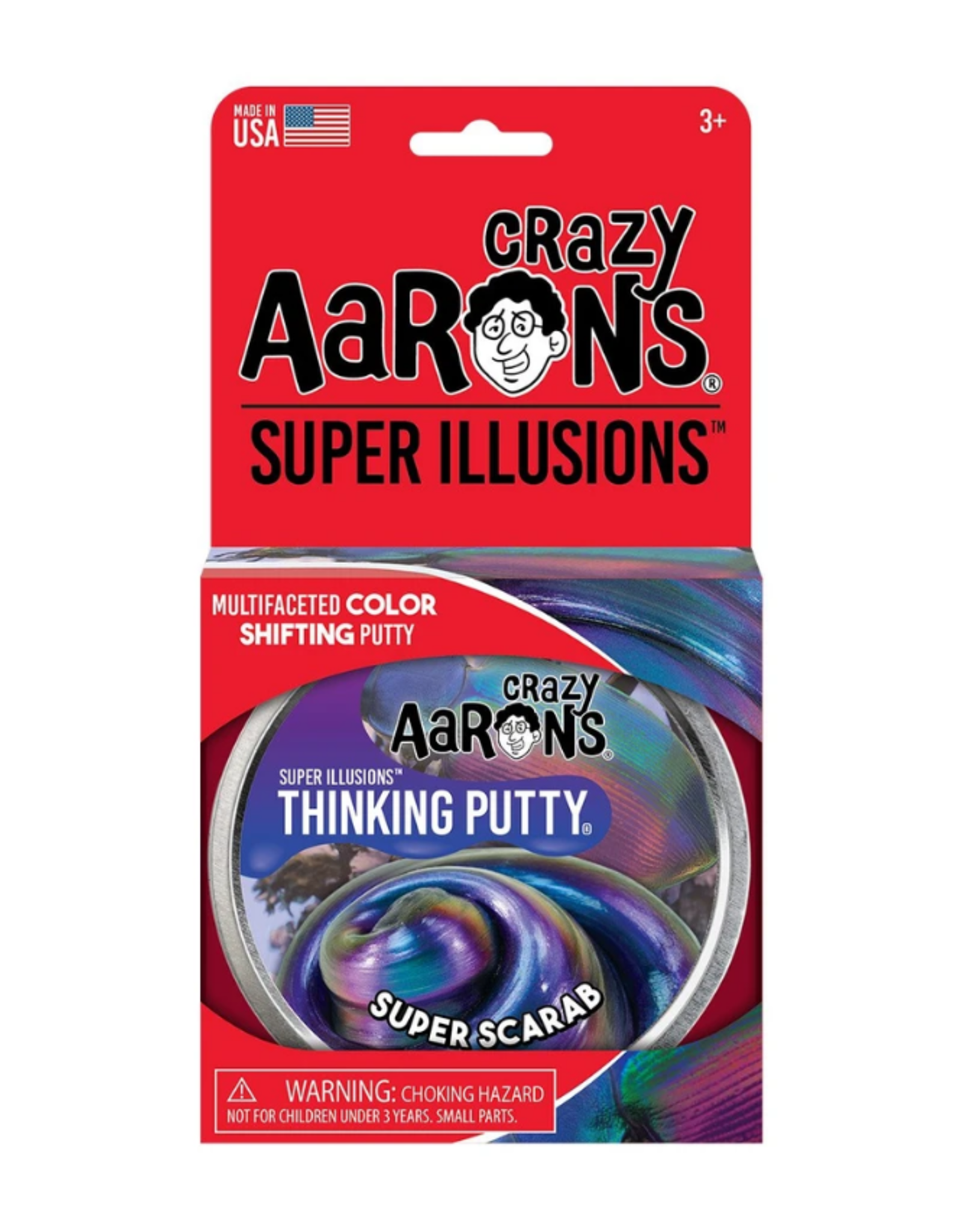 Crazy Aaron's Putty World Illusions 4": Super Scarab