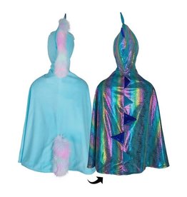 Creative Education Reversible Unicorn/Dragon Cape, Size 5-6
