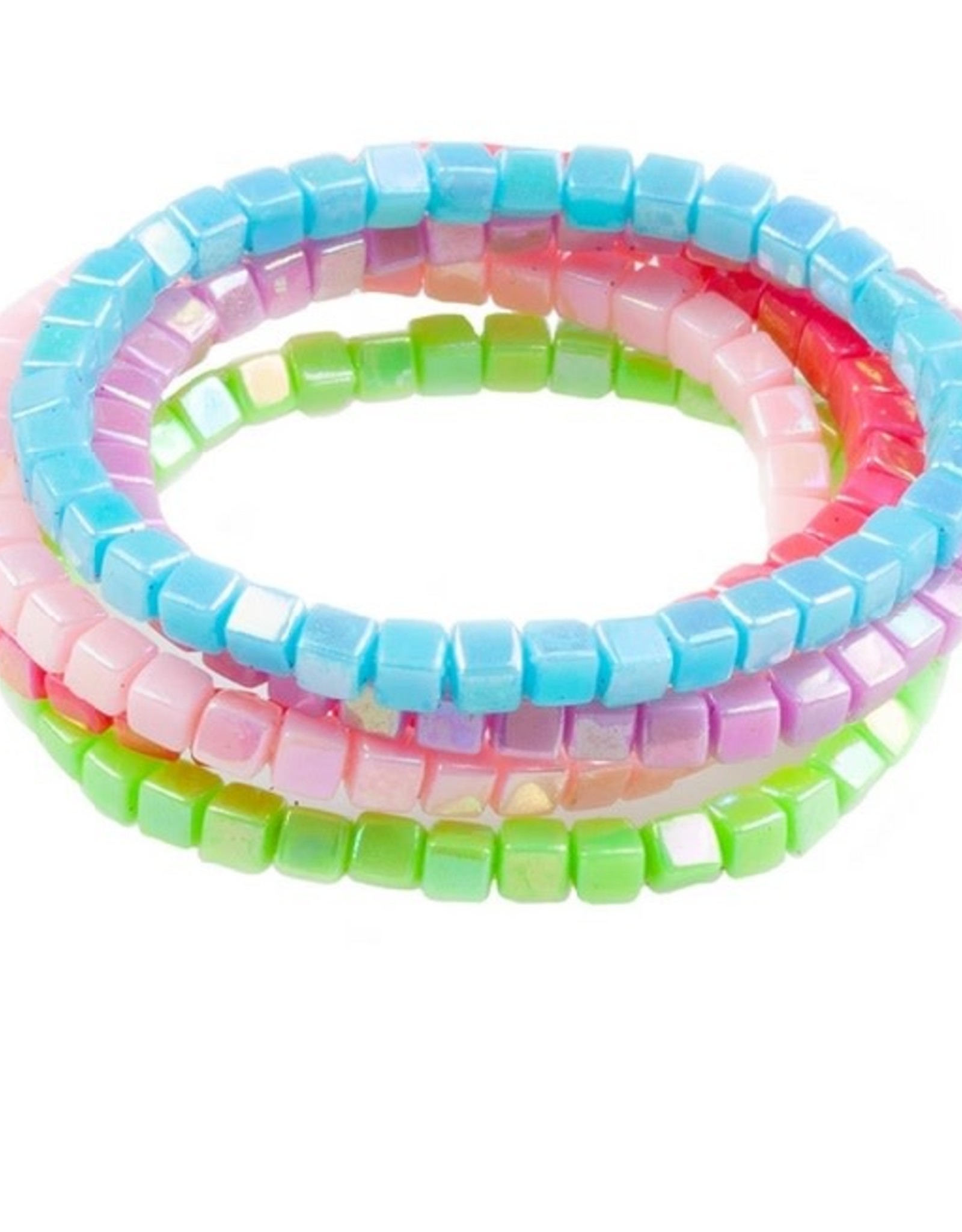 Creative Education Tints Tones Rainbow 5 Pcs Bracelet Set