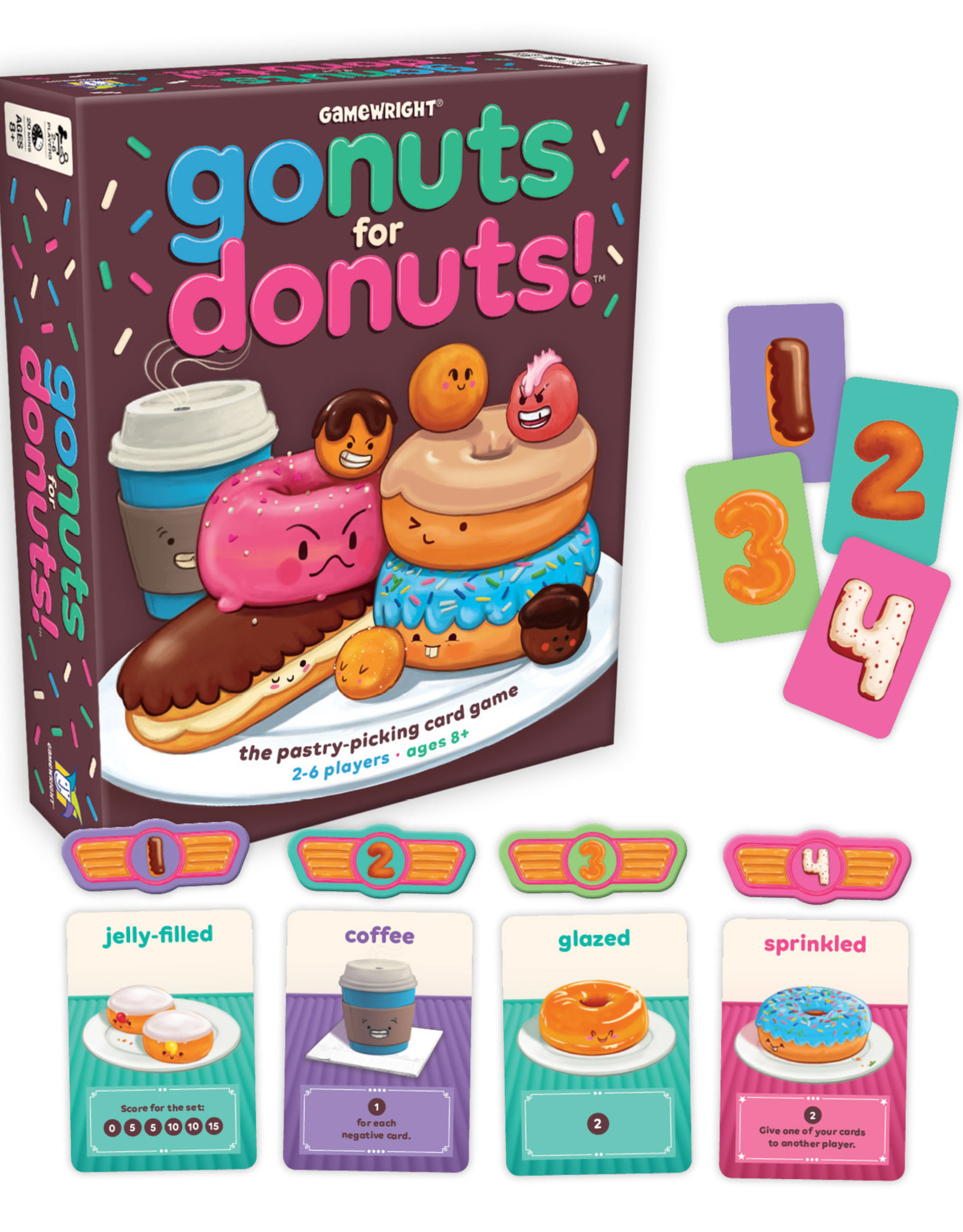 Gamewright Go Nuts for Donuts!