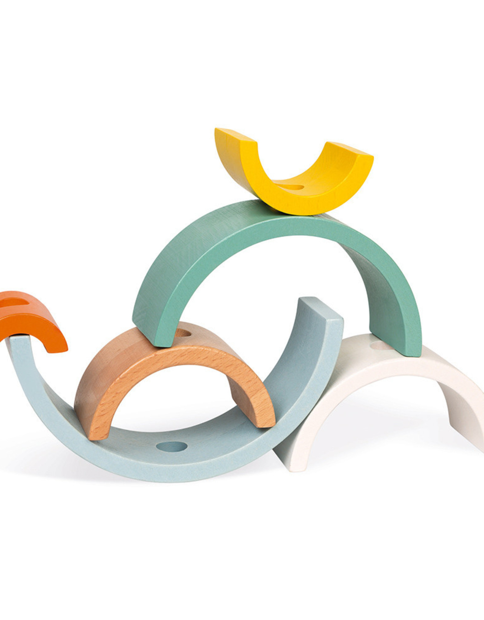 Janod Sweet Cocoon Rainbow Turtle