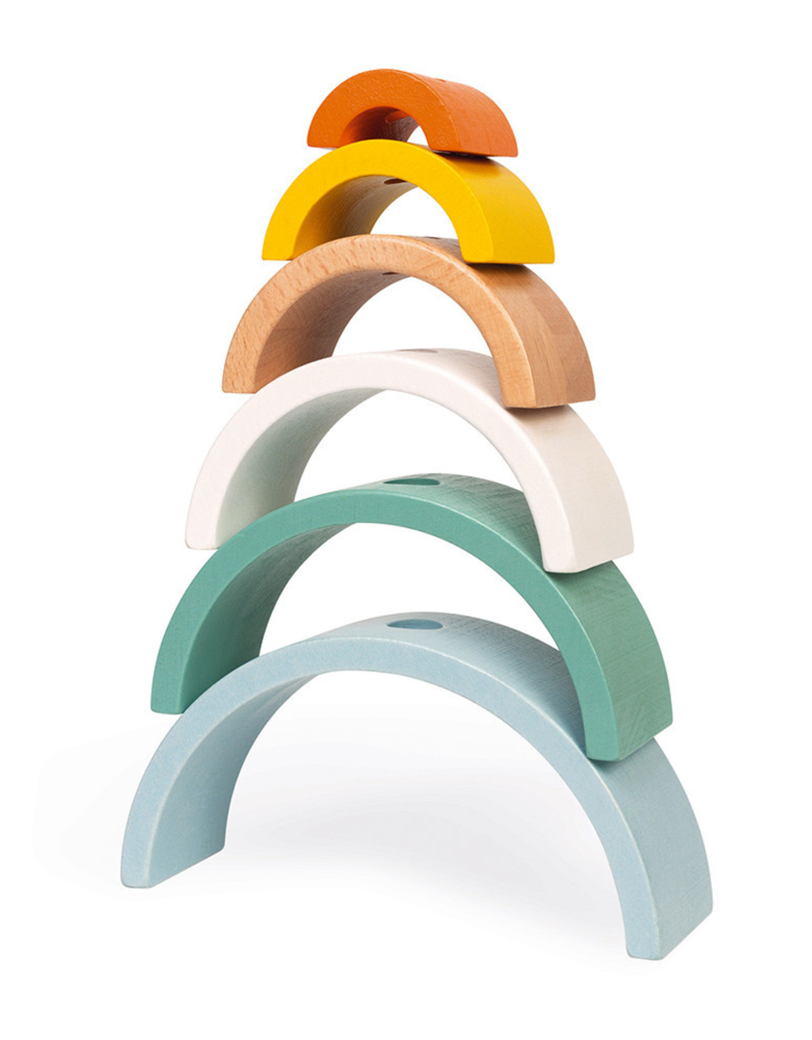 Janod Sweet Cocoon Rainbow Turtle