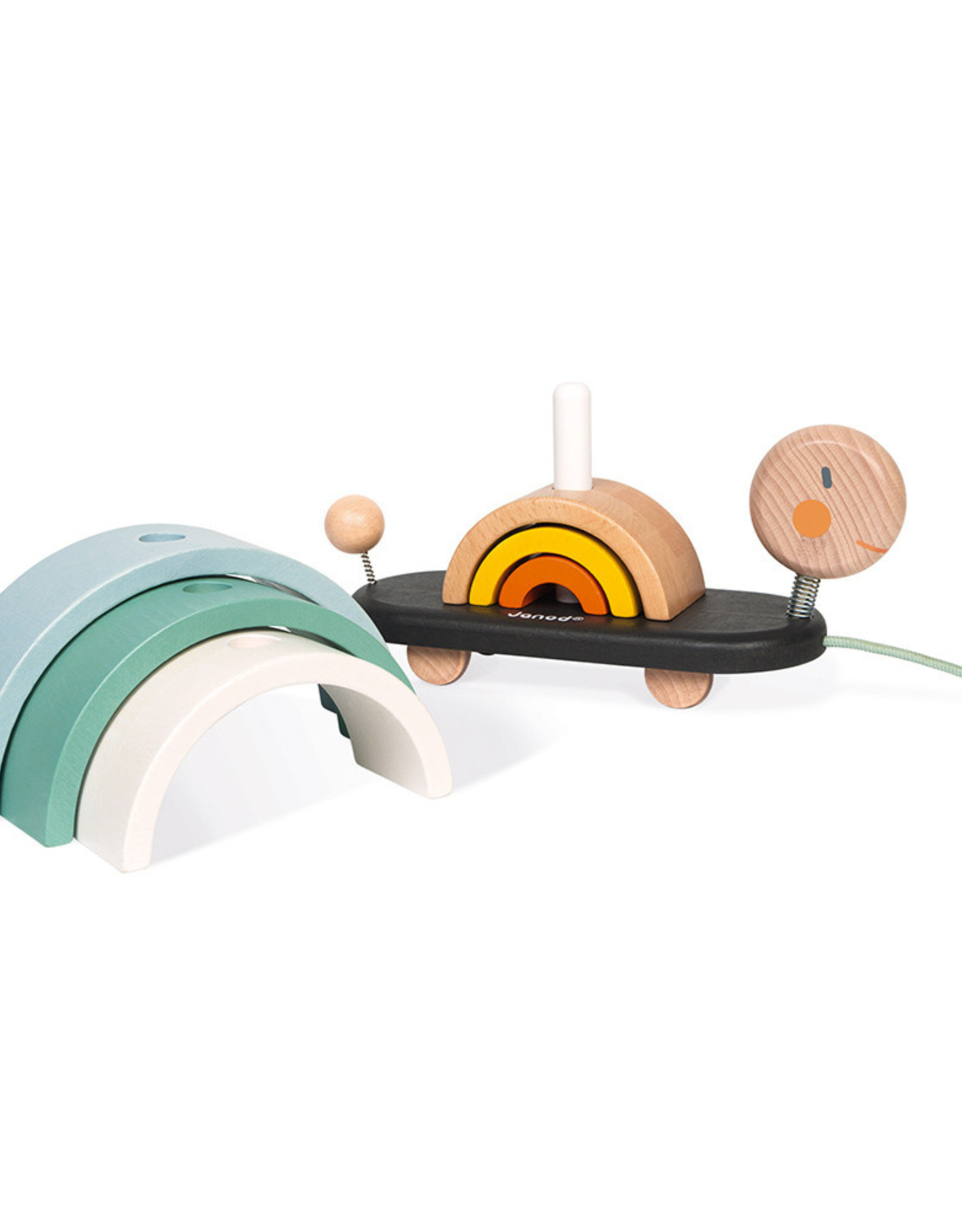 Janod Sweet Cocoon Rainbow Turtle