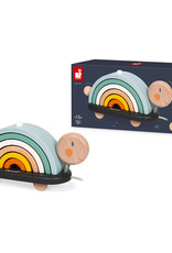 Janod Sweet Cocoon Rainbow Turtle