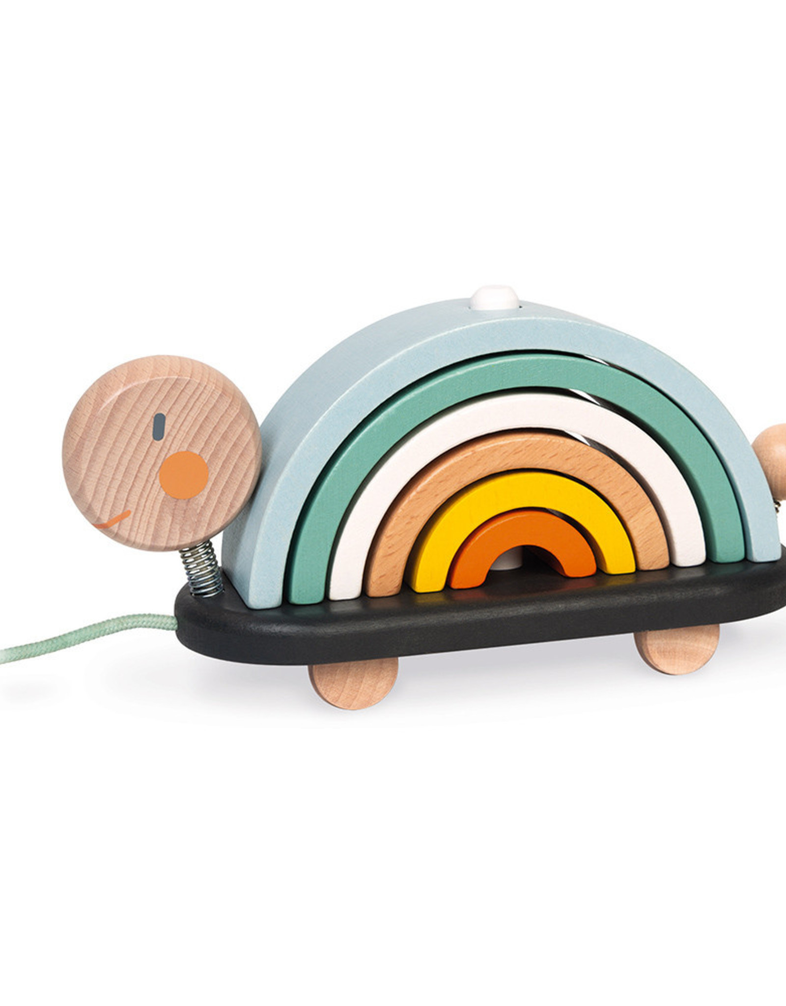 Janod Sweet Cocoon Rainbow Turtle