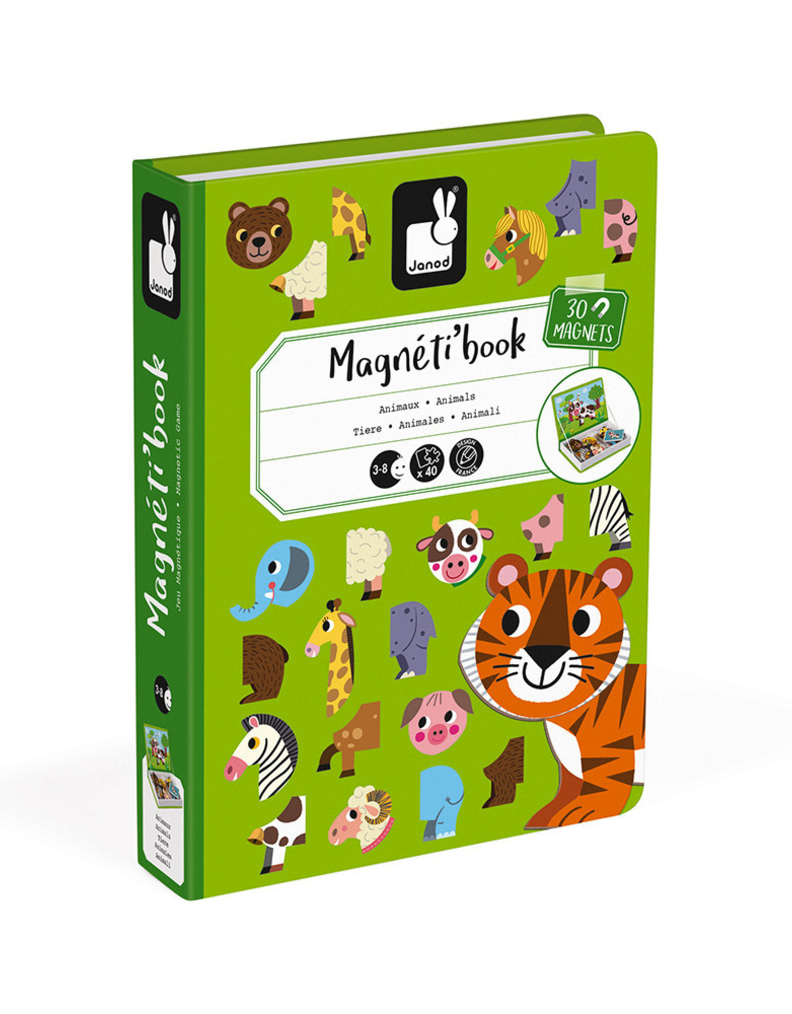 Janod Magnetibook Animals
