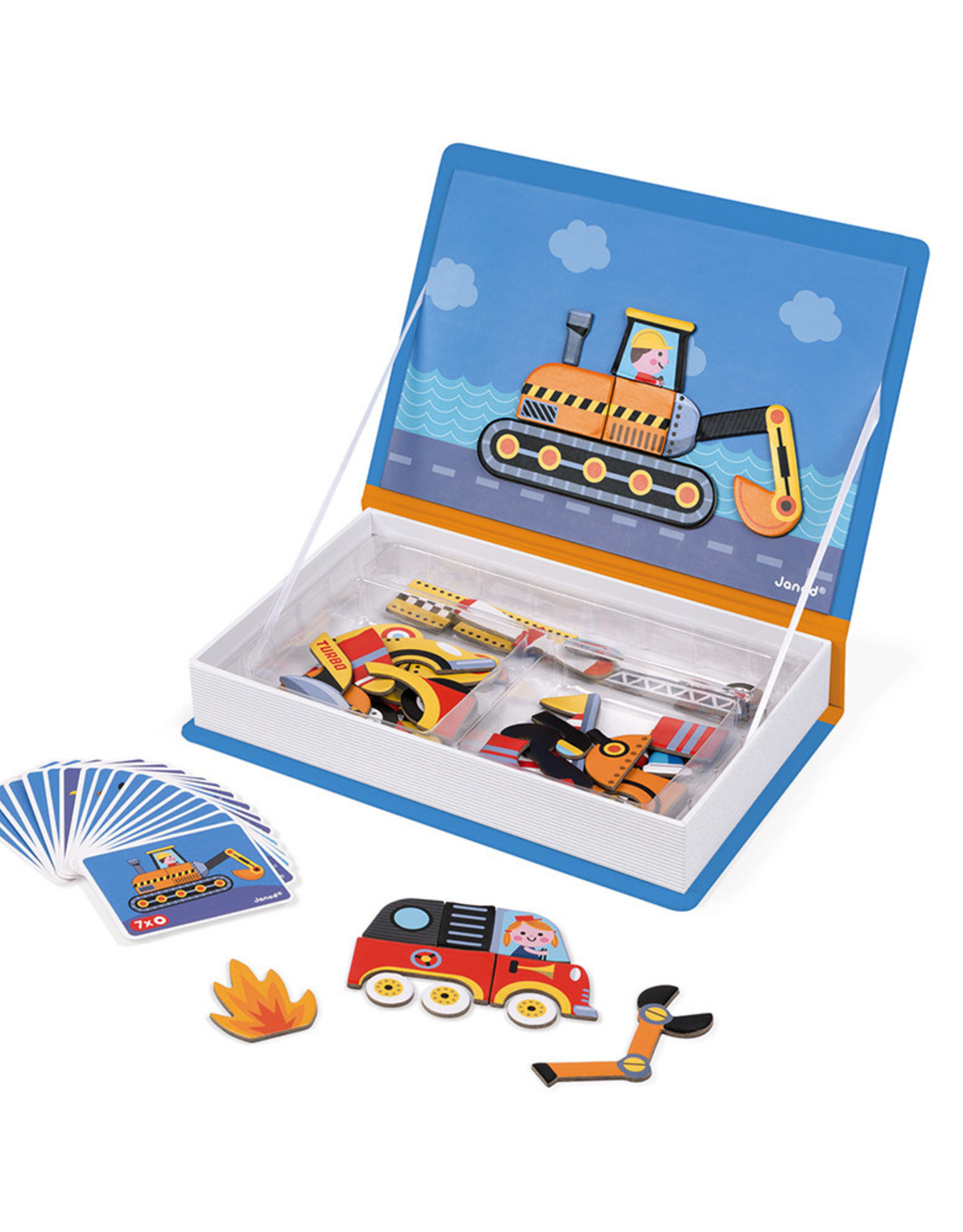 Janod Magnetibook Racers