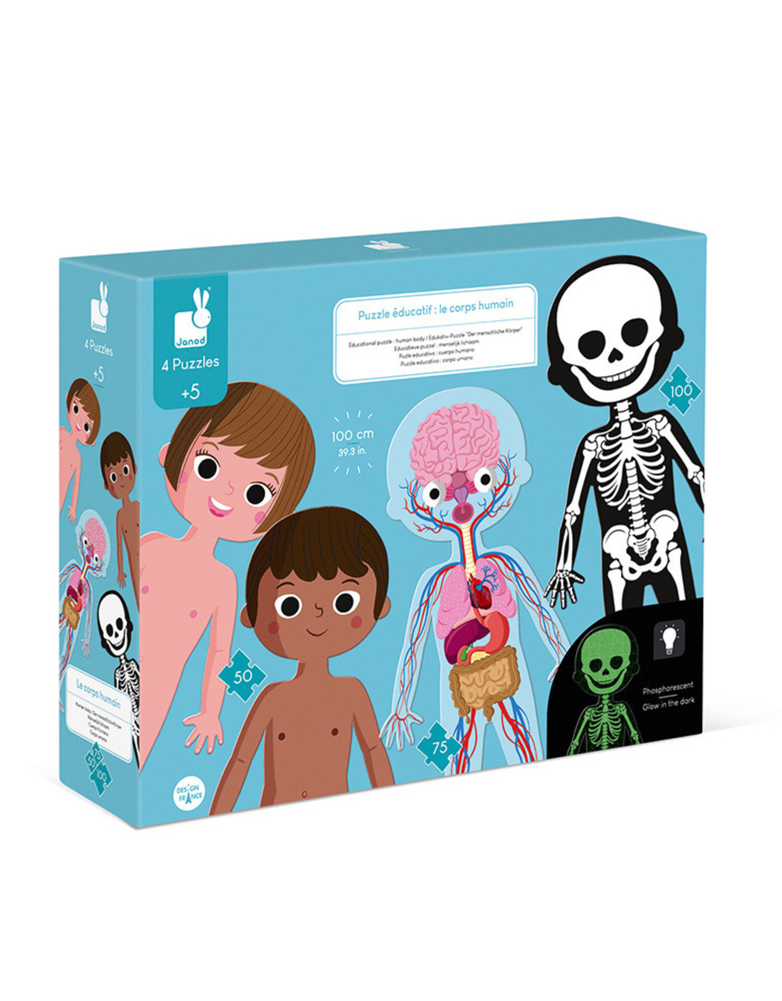 Janod Educational Puzzle Human Body