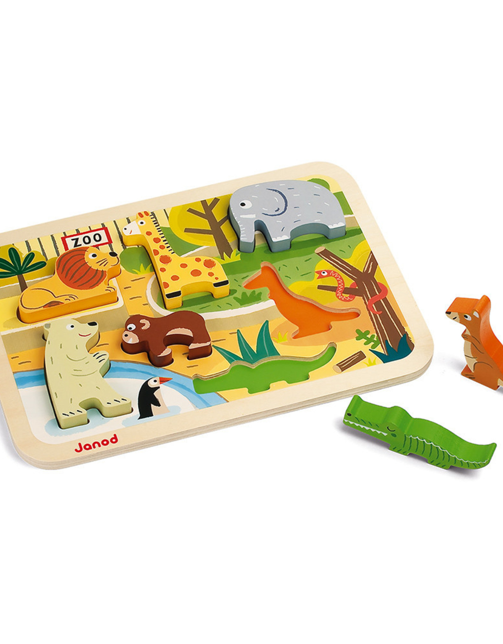 Janod Chunky Puzzle: Zoo