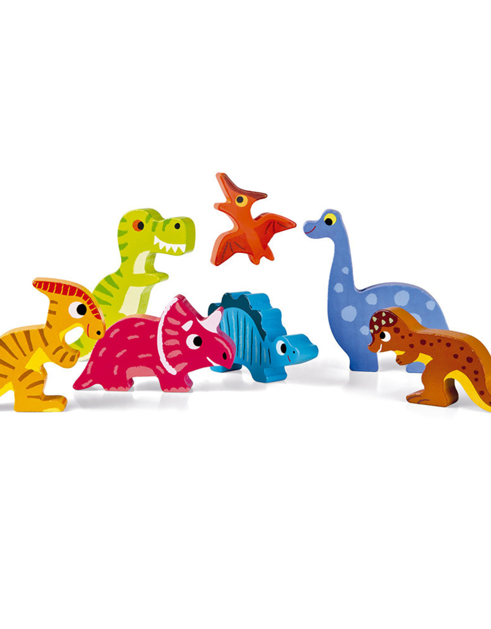 Janod Chunky Puzzle: Dinosaurs