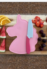Handstand Kitchen Rainbows & Unicorns Cutting Board & Knife Set