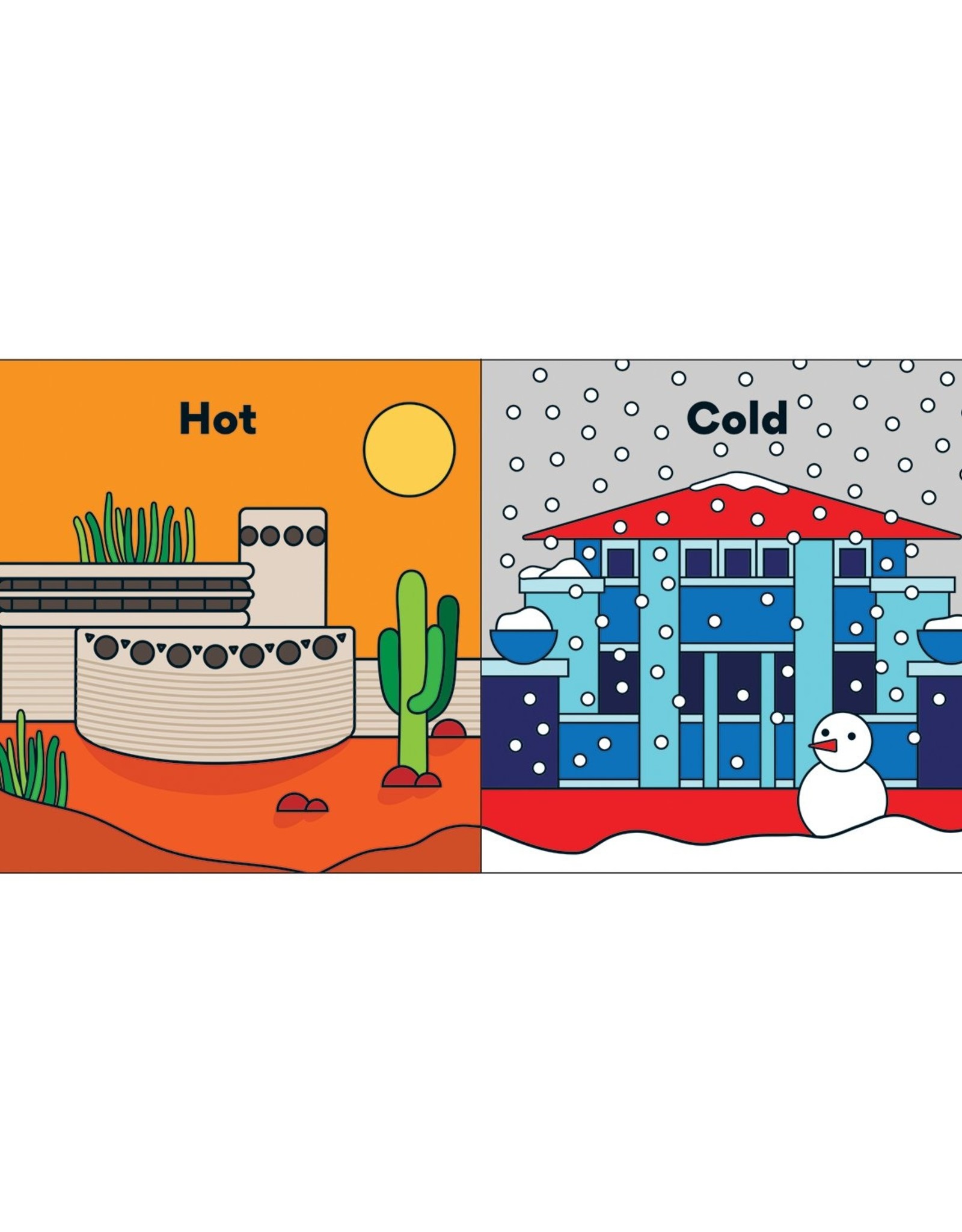 Chronicle Books Opposites with Frank Lloyd Wright