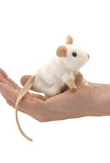 Folkmanis Finger Puppet: White Mouse