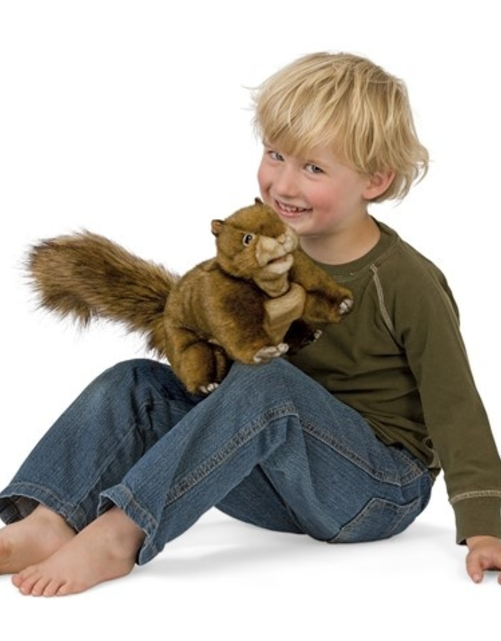 Folkmanis Puppet: Red Squirrel
