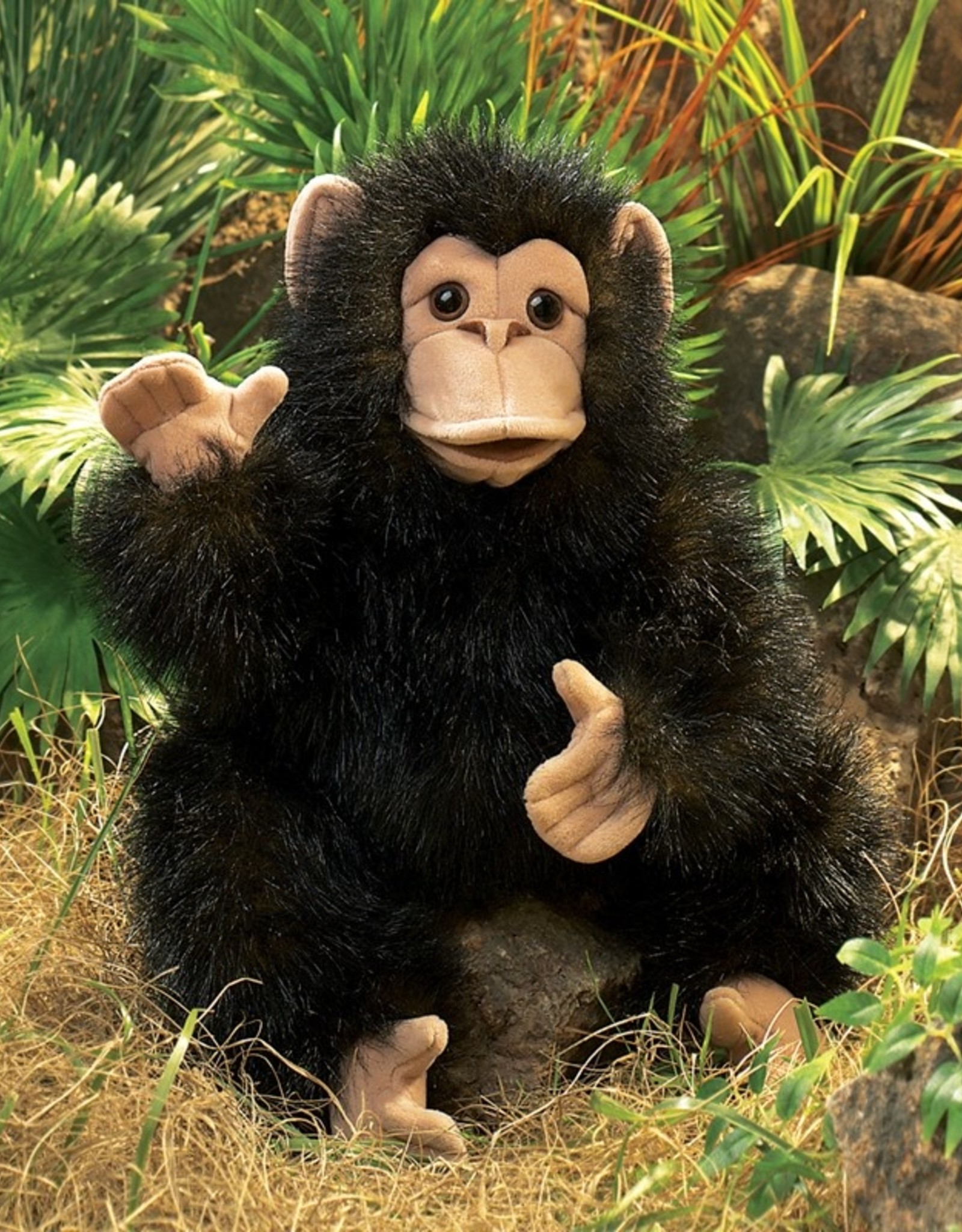 Folkmanis Puppet: Baby Chimpanzee