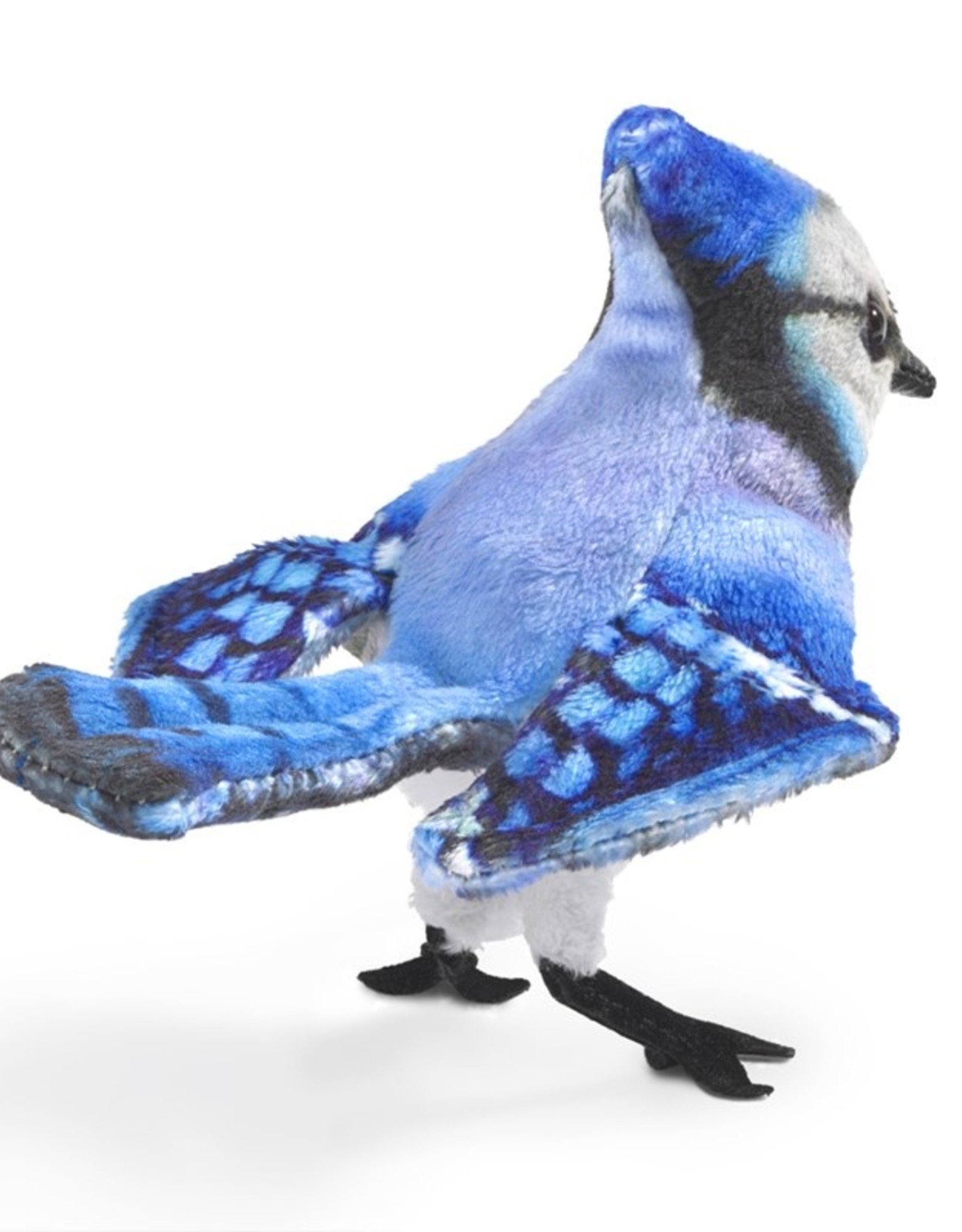 Folkmanis Finger Puppet: Blue Jay