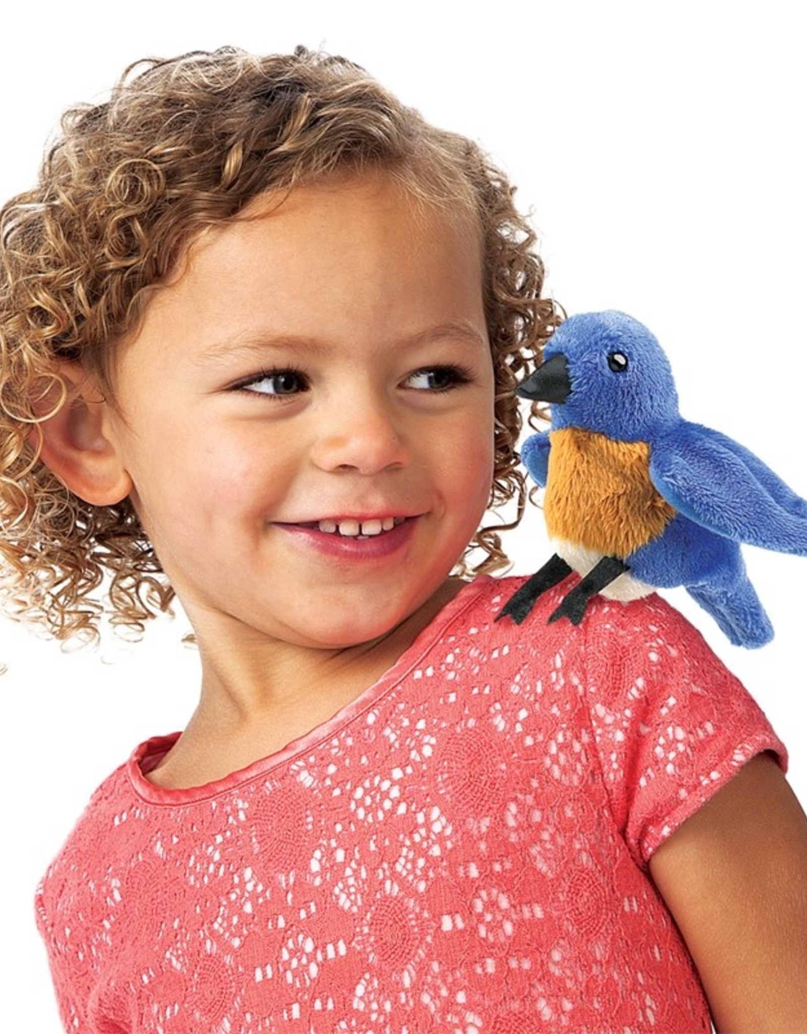 Folkmanis Finger Puppet: Bluebird