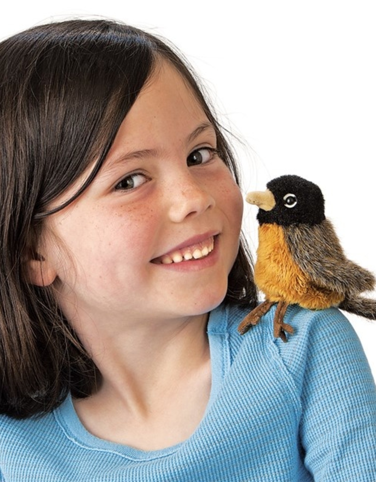 Folkmanis Finger Puppet: Robin