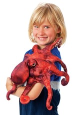 Folkmanis Puppet: Red Octopus