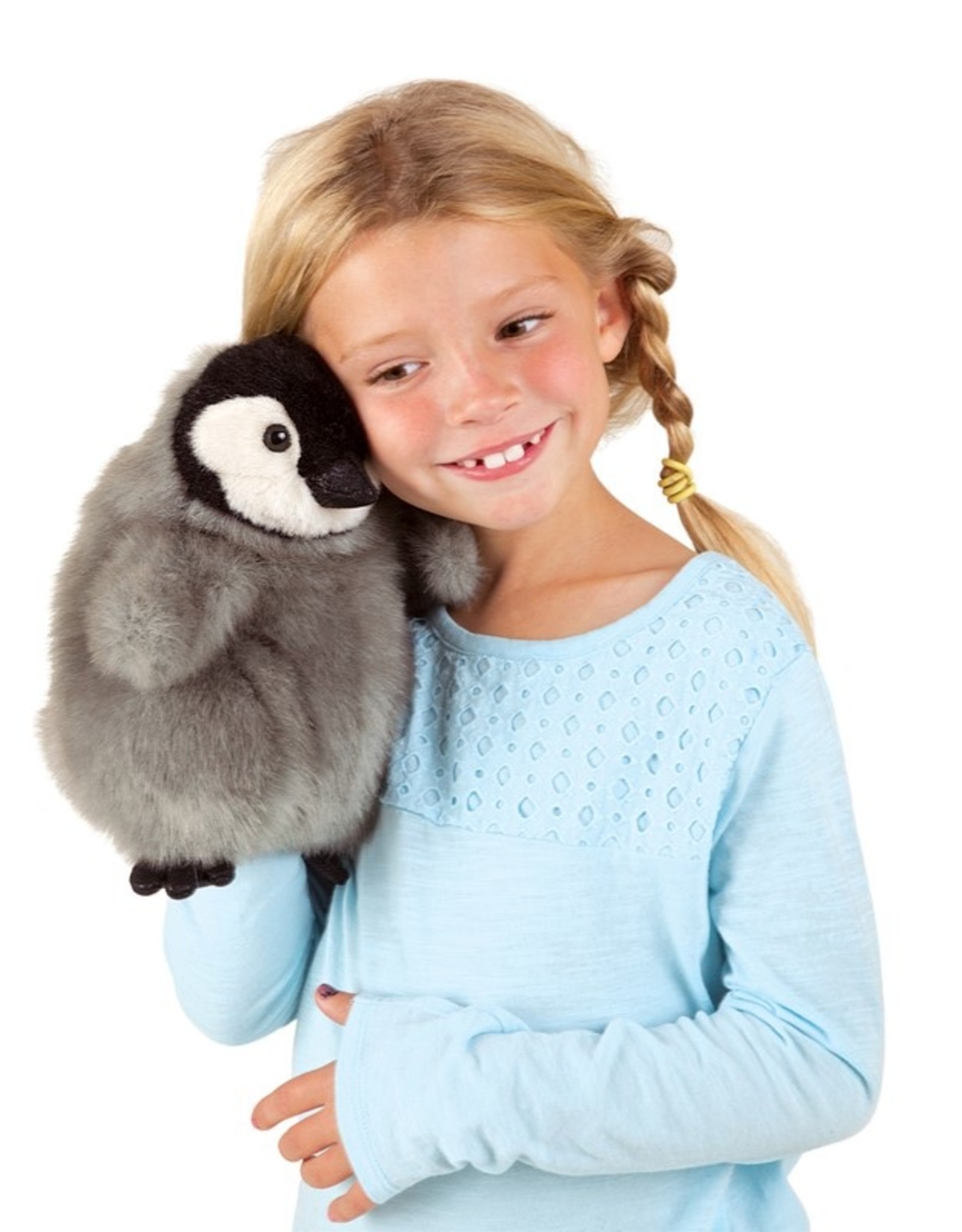 Folkmanis Puppet: Baby Emperor Penguin
