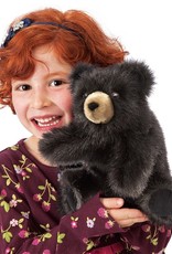 Folkmanis Puppet: Baby Black Bear