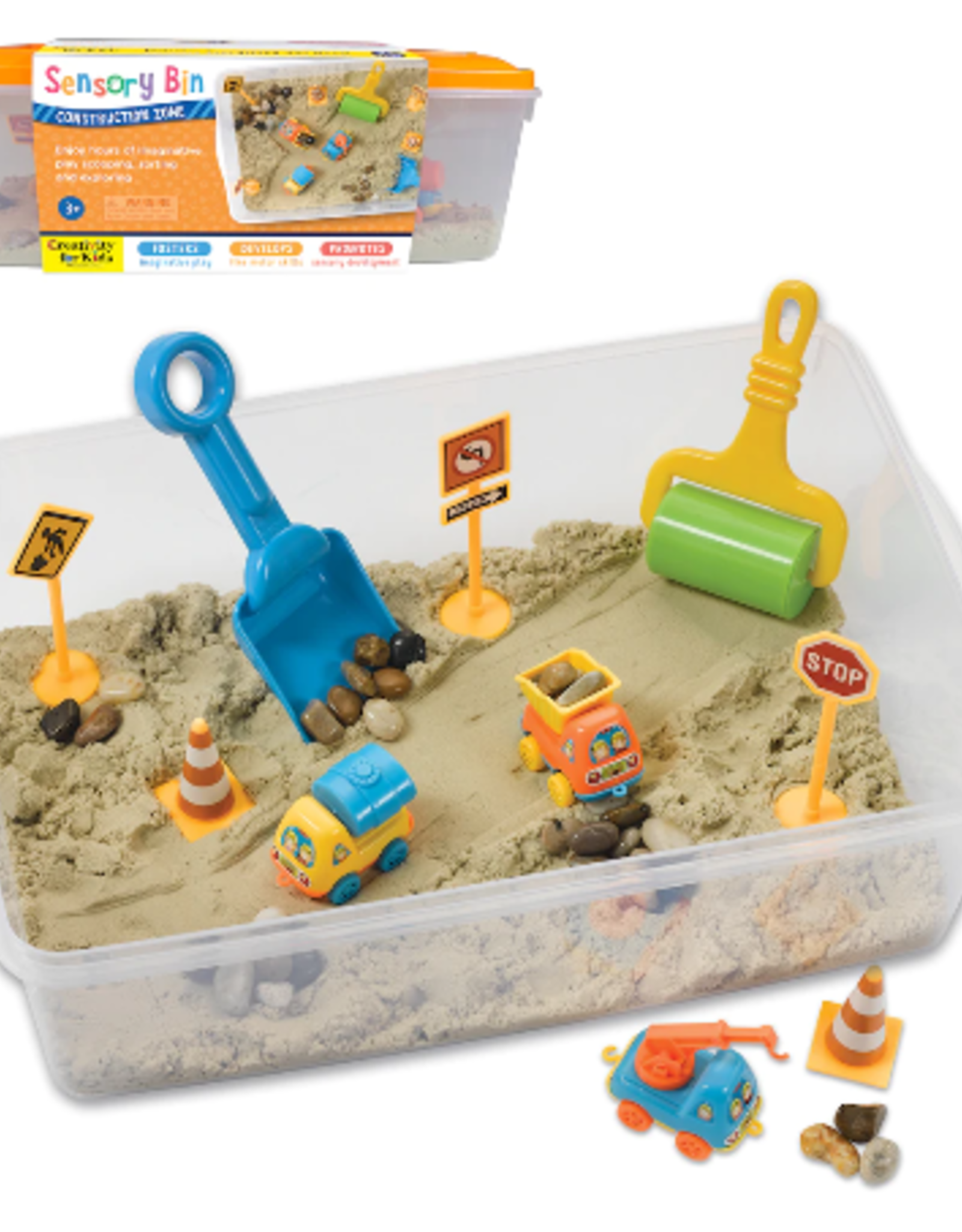 Faber-Castell Sensory Bin: Construction Zone