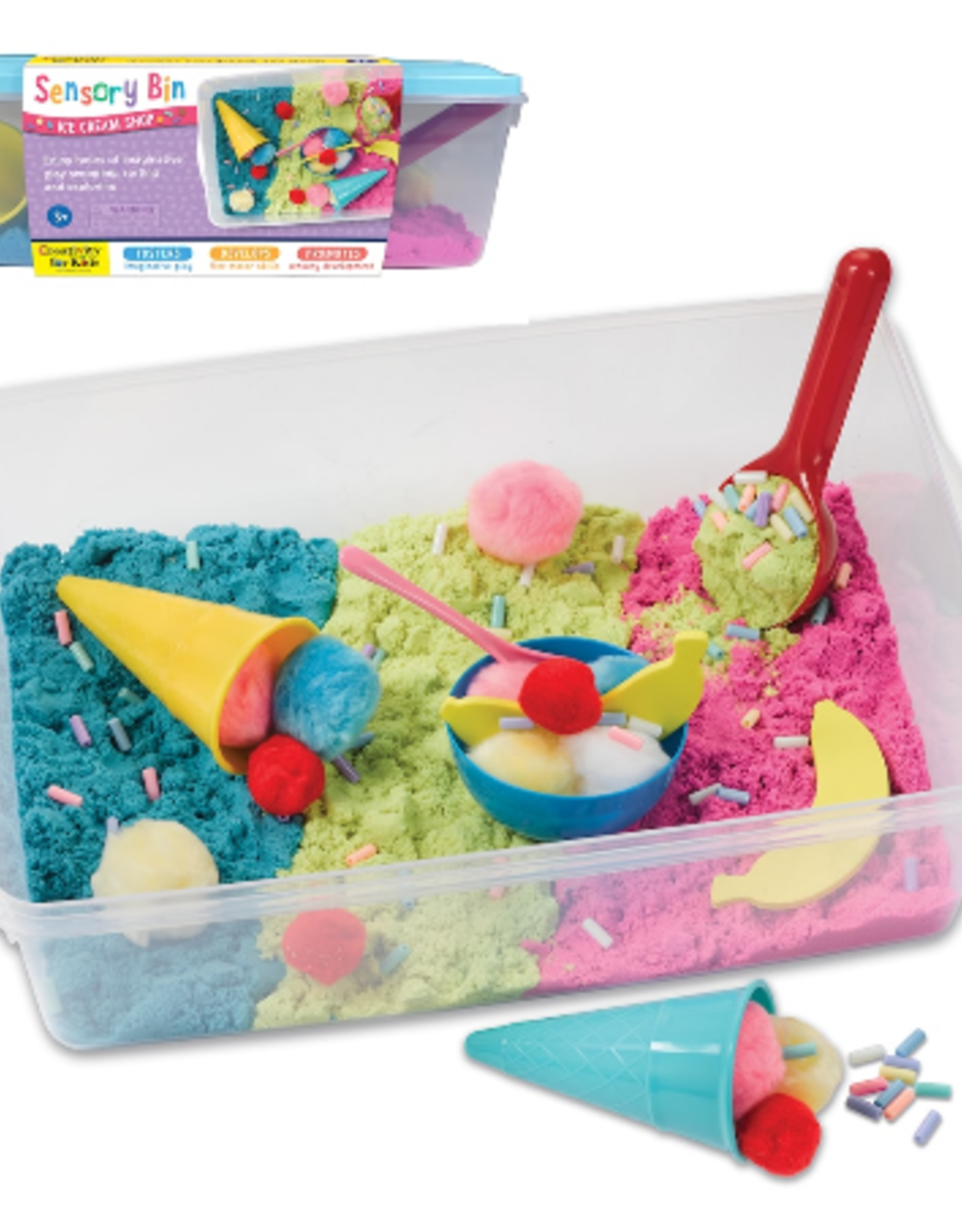 Faber-Castell Sensory Bin: Ice Cream Shop