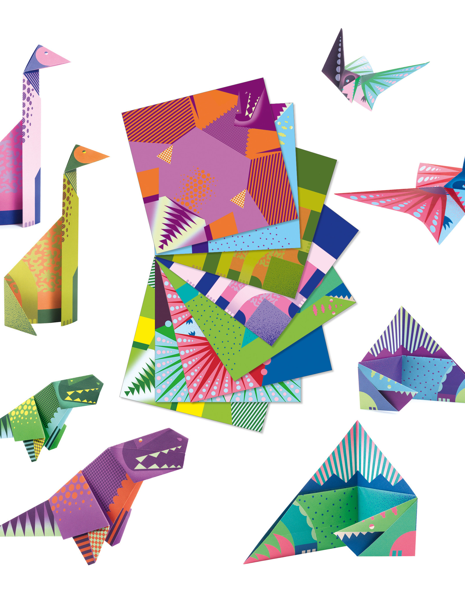Djeco Origami: Dinosaurs