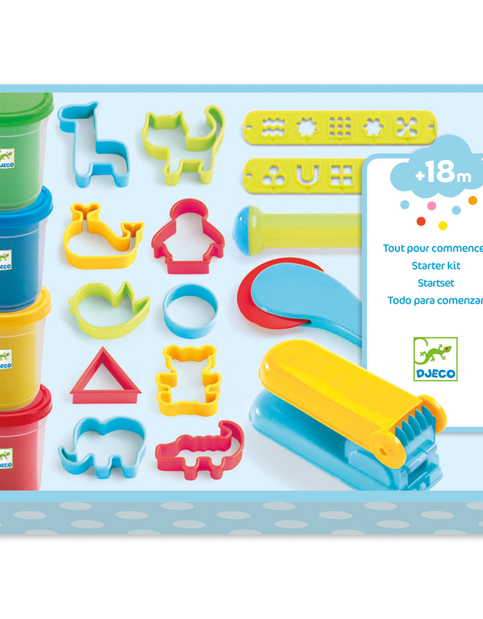 Djeco Introduction to Dough Dough Shaping