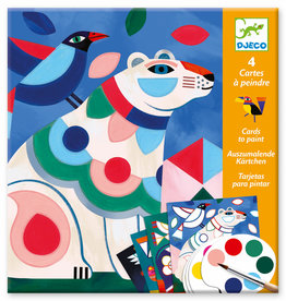 Djeco Coloring Surprise Fanciful Bestiary Water Paint