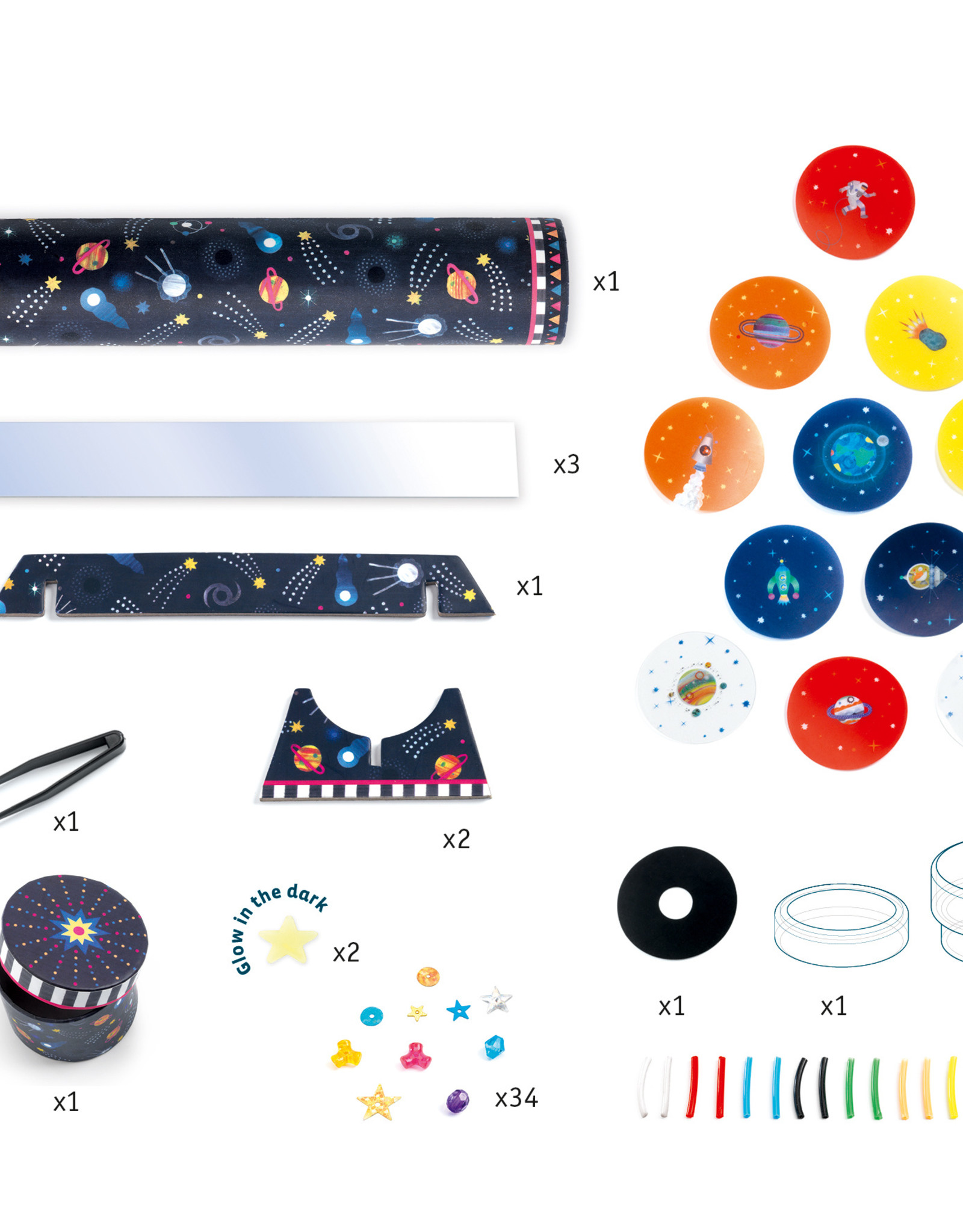 Djeco DIY Space Immersion Kaleidoscope